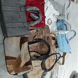 Handbags 8 for $80 or $10 each